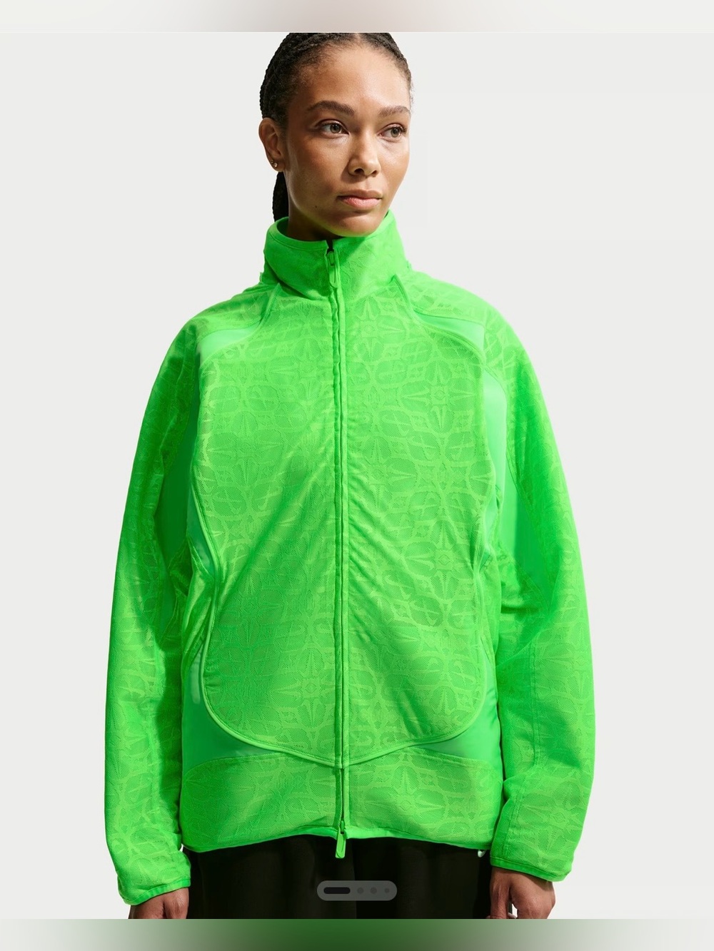 Nike WMNS Oversized Lace Track Jacket Green Strike IF0523-398